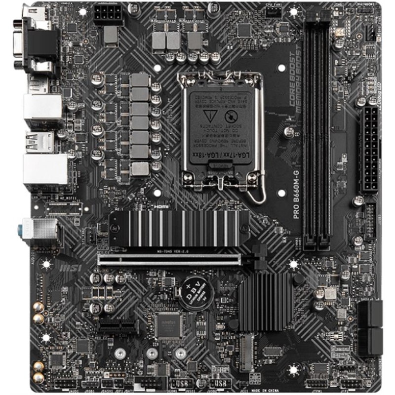 MSI PRO B660M-A DDR4