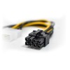 Adaptador alimentacion Molex PCIe 8 pines