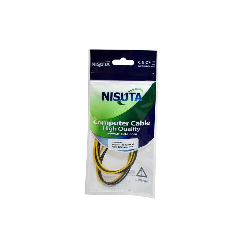 Adaptador alimentacion Molex PCIe 8 pines