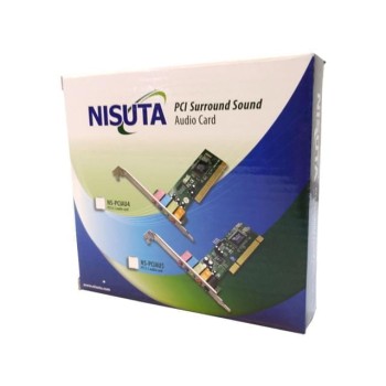 Placa PCI Audio 4.1