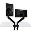 Soporte Doble Monitor Teros 22 a 32 Pulg.