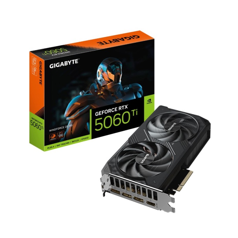 Gigabyte Windforce RTX 5060 Ti OC 8GB