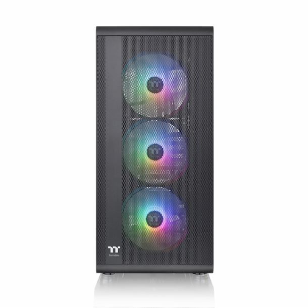 Thermaltake S200 Plus TG ARGB Black/White