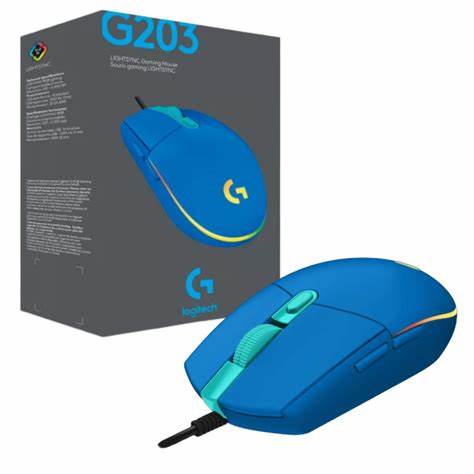 Logitech G203 Mouse Azul