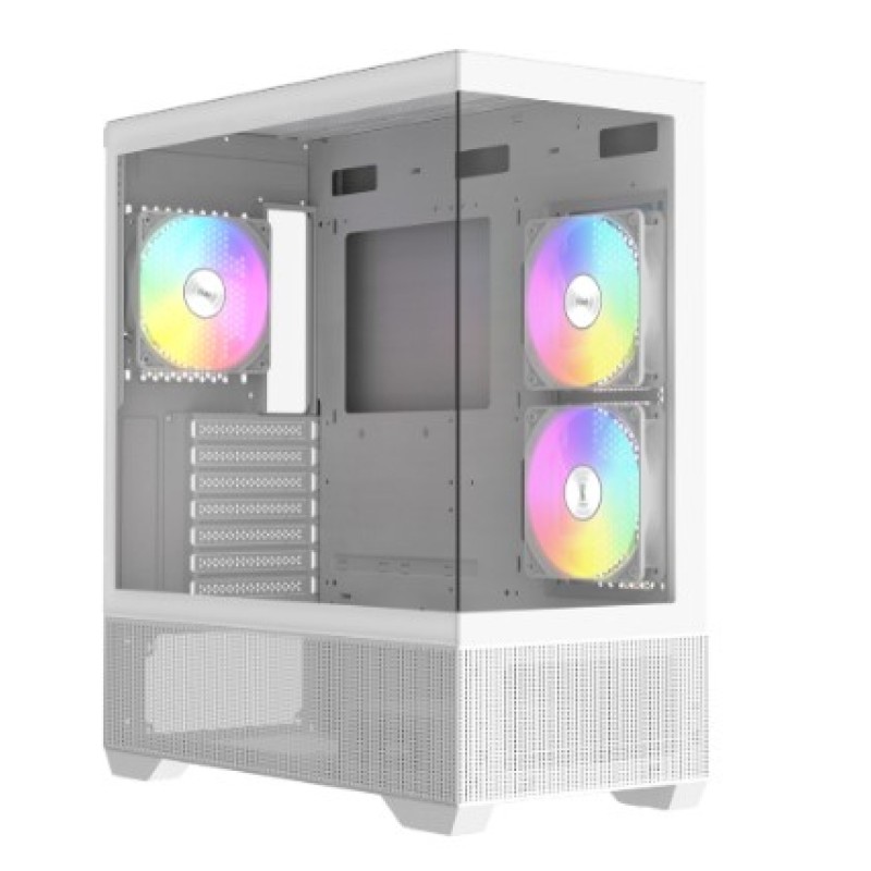 Raidmax Infinia l801 Fishtank Argb Tg White