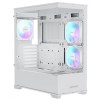 Raidmax Infinia l801 Fishtank Argb Tg White