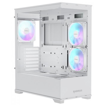 Raidmax Infinia l801 Fishtank Argb Tg White