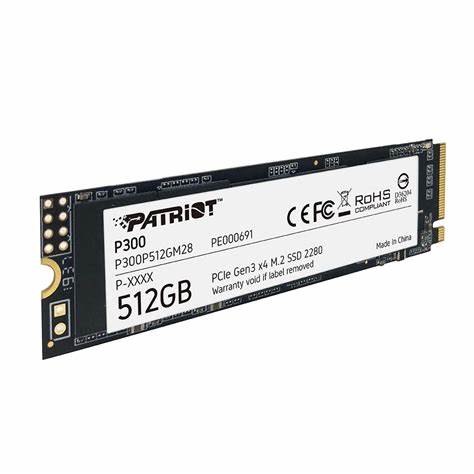 Patriot P300 512GB NVMe