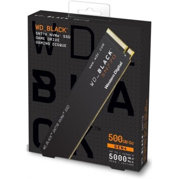 WD Black SN770 500GB 5000Mb/s NVMe