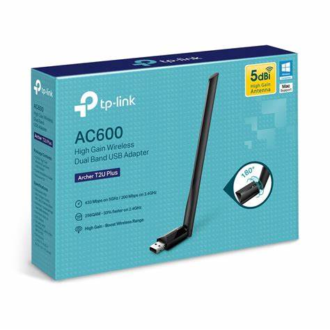 TP-Link T2U Plus AC600 High Gain