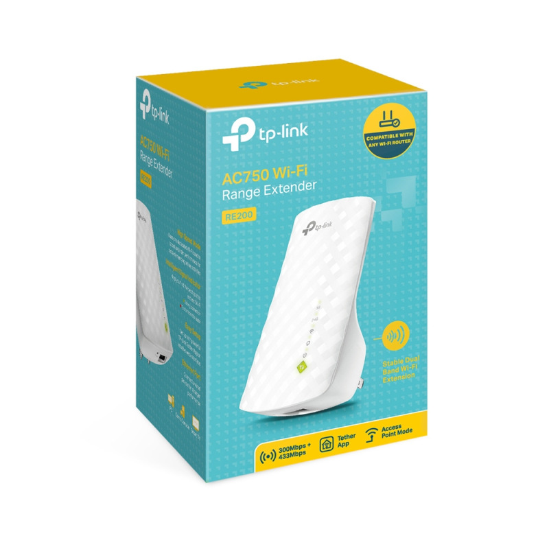 Extensor TP-Link RE200 Dual-Band AC750