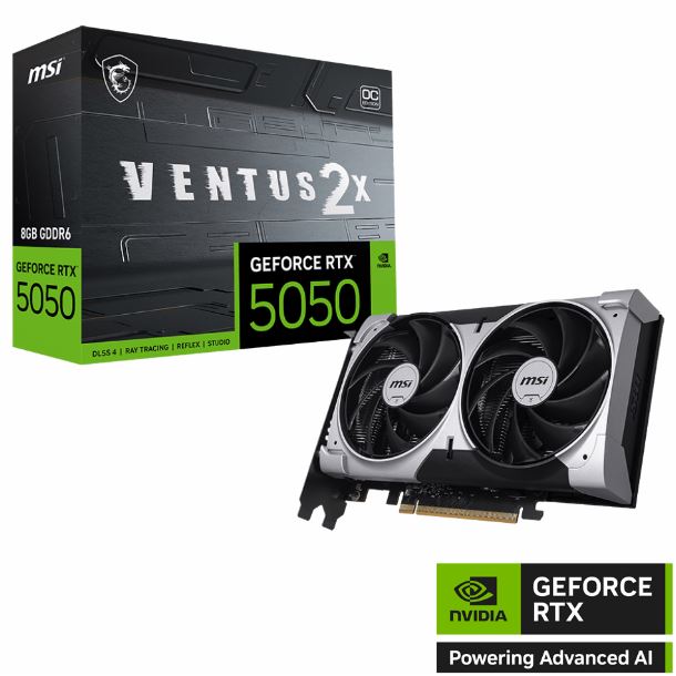 MSI Ventus RTX 5050 OC 8GB